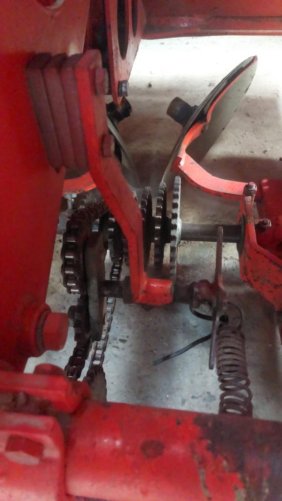 Gruse VL 19 KN planter, Ophalen