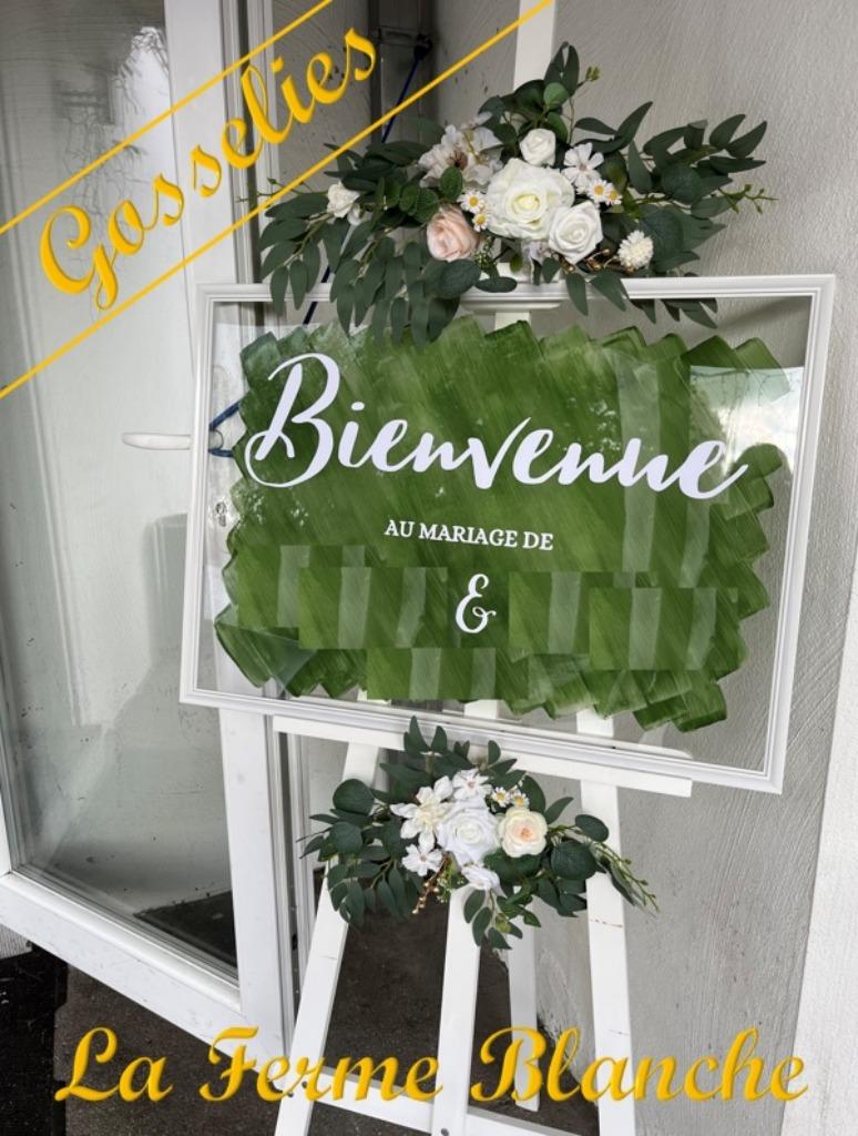 Salle de réception La Ferme Blanche à Gosselies, Avec service restauration, Salles de Mariages ou de Fêtes