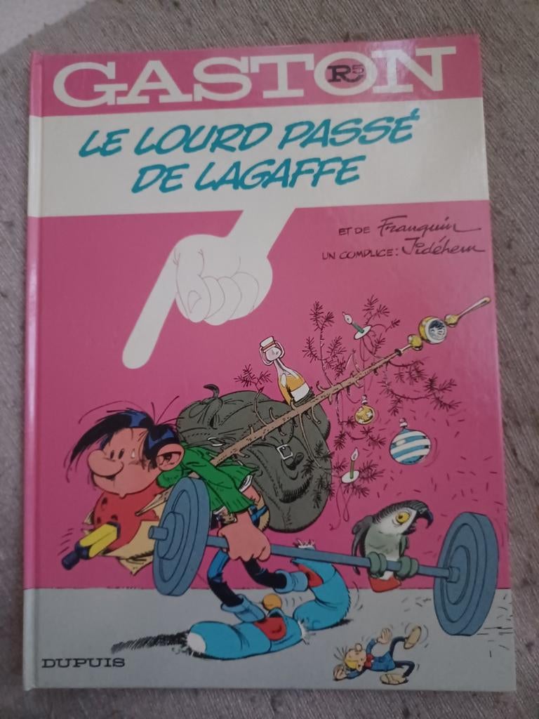Le lourd passé de Lagaffe Gaston Franquin, Une BD, Enlèvement, Comme neuf