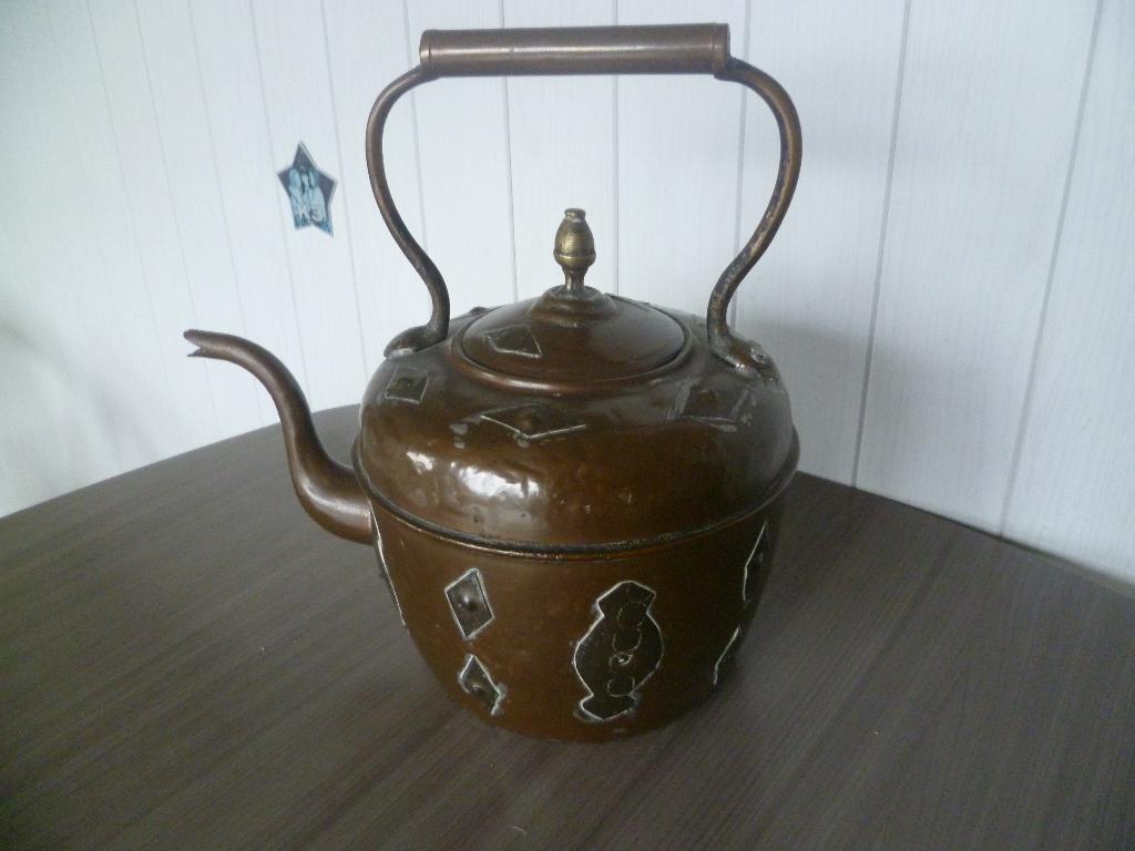 vintage koperen ketel, Ophalen, Koper