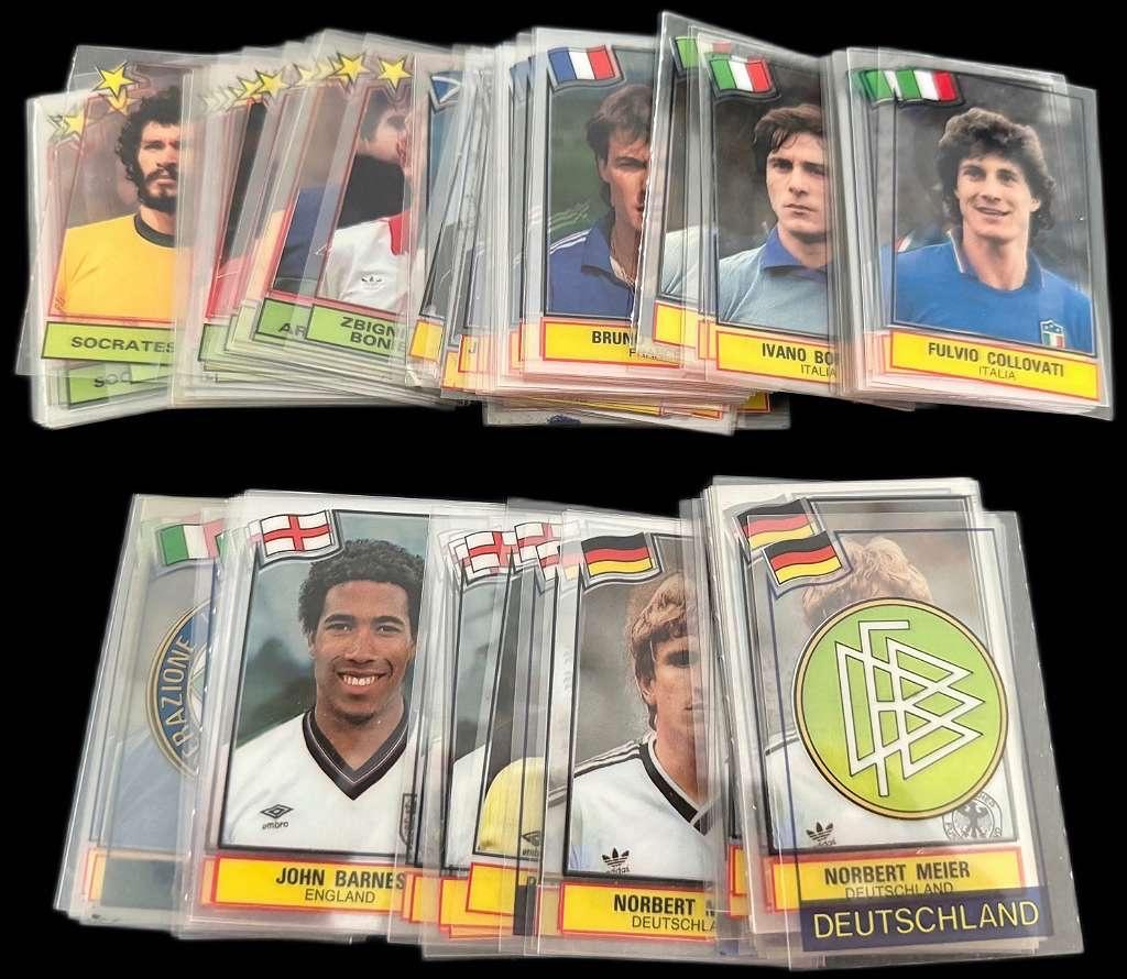 Panini Football Superstars 84 Complete Vinyl Set, Collections, Articles de Sport & Football, Envoi, Comme neuf