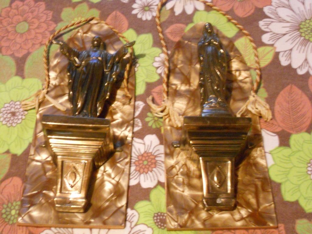 2 hangers met jezus en maria, Ophalen