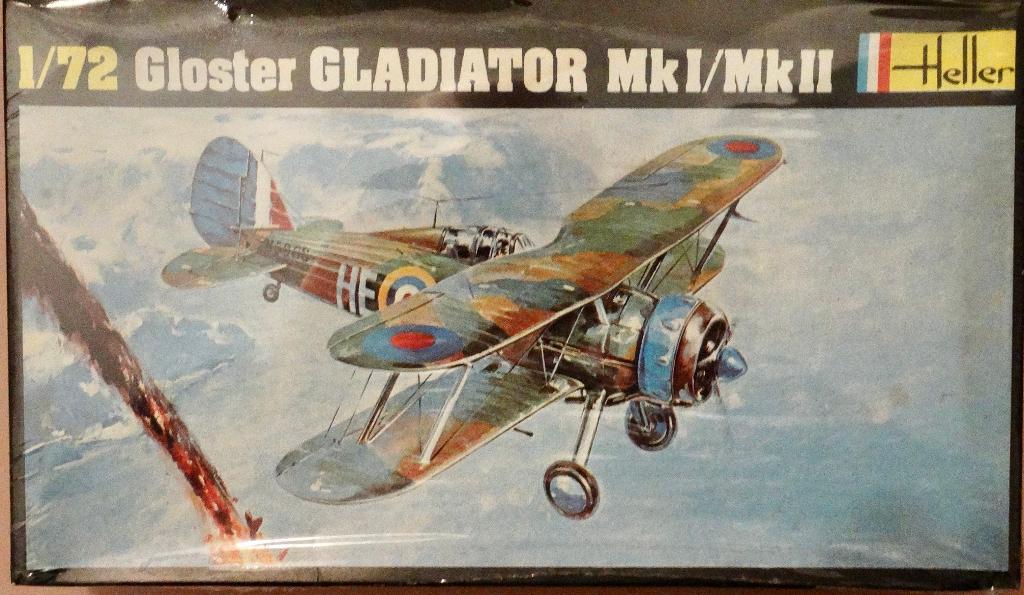 1/72 - HEL: GLOSTER GLADIATOR MK1/MK2, 1:72 tot 1:144, Nieuw, Ophalen of Verzenden, Vliegtuig