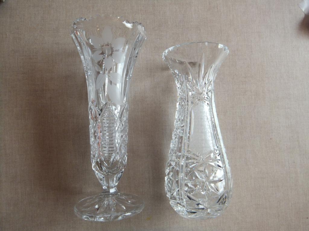vazen, Ophalen of Verzenden, Zo goed als nieuw, Overige kleuren, Glas