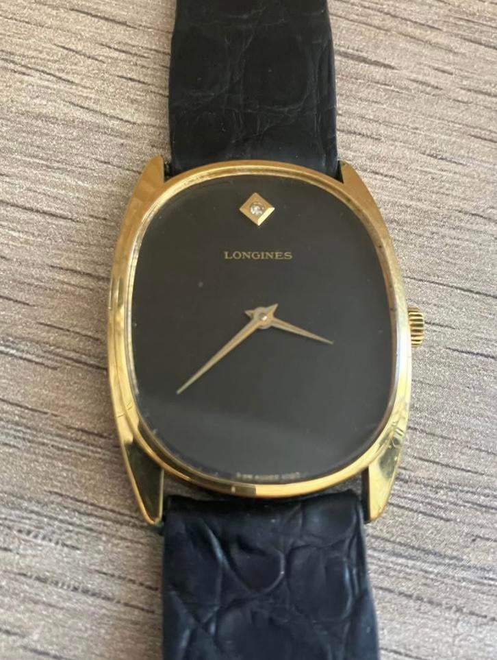 Montre Longines, Handtassen en Accessoires, Horloges | Dames, Ophalen, Zo goed als nieuw