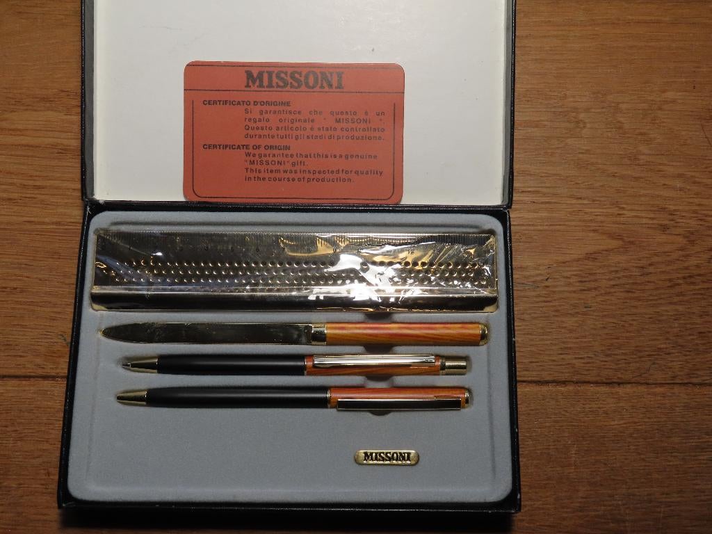 Missoni pennenset, Antiek en Kunst, Ophalen of Verzenden