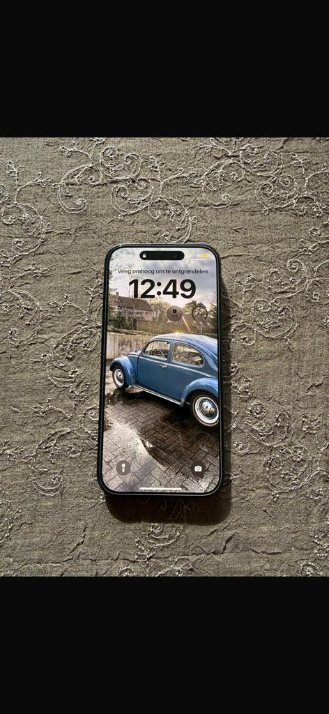 Iphone 15 zwart 125gb, Ophalen of Verzenden, Zo goed als nieuw, Zwart, IPhone 15