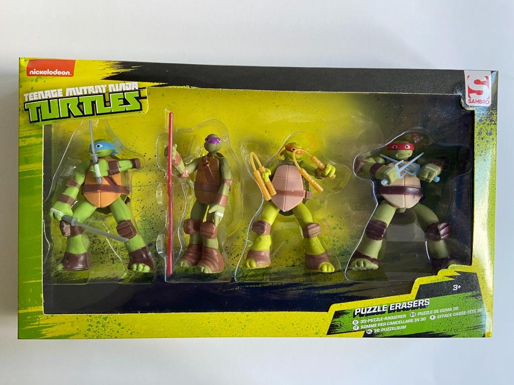Ninja Turtles: 3-D puzzelgum, Ophalen of Verzenden, 10 tot 50 stukjes, Nieuw, 6 jaar of ouder