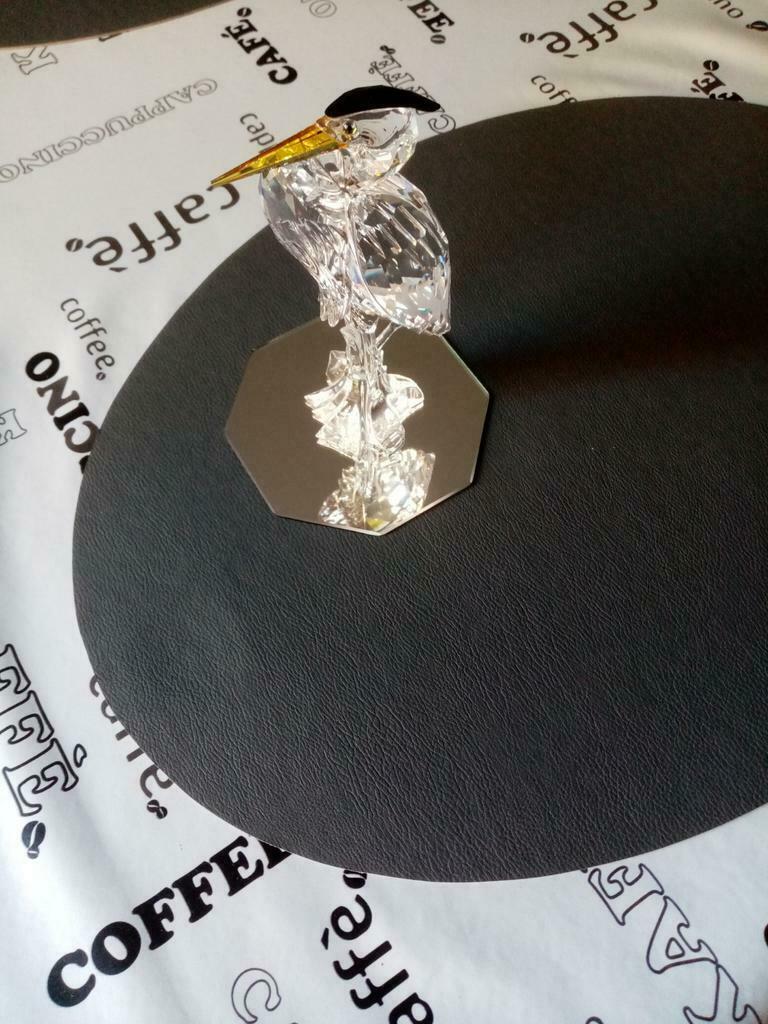 Swarovski kristal zilverreiger 70,00, Ophalen