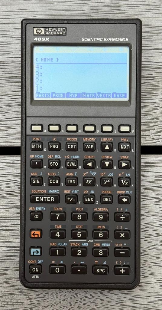 Hewlett Packard - HP 48SX - Calculatrice graphique - Vintage, Enlèvement ou Envoi, Calculatrices graphique, Utilisé