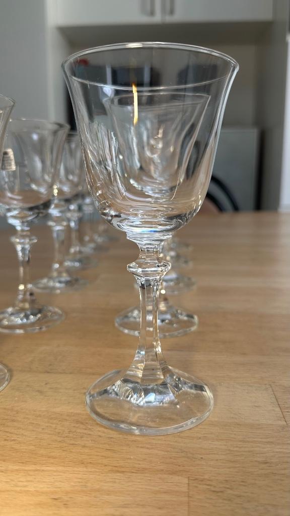 Verres à pied en Cristal ROYAL BAVARIAN CRYSTAL, Antiquités & Art, Enlèvement