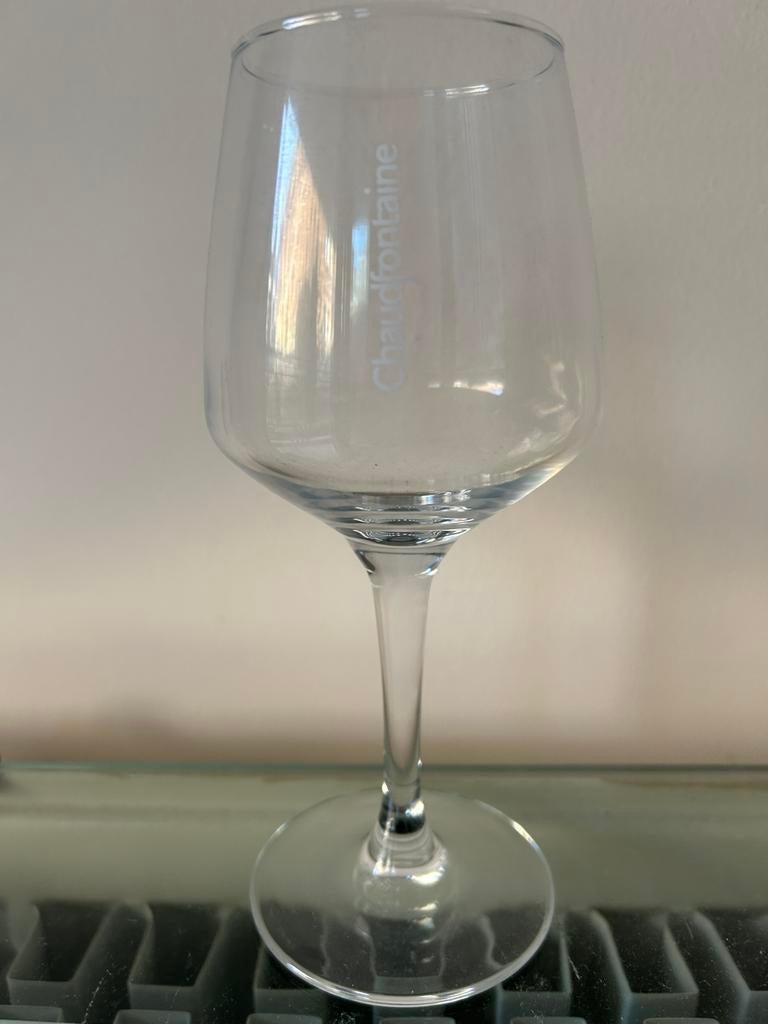 Verres Chaudfontaine H17,5cm, Enlèvement, Comme neuf