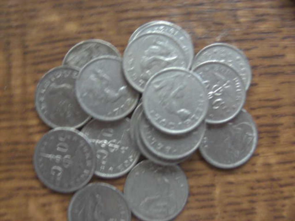 17 x 1 fr nickel pur 87 grammes Léopold III, Timbres & Monnaies, Envoi, Autre, Monnaie en vrac