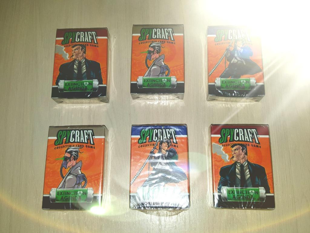 ** Spycraft CCG Extinction Agenda (verzegeld)!!, Ophalen of Verzenden, Nieuw, Starterdeck