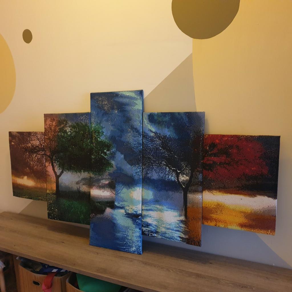 Diamant painting, Enlèvement