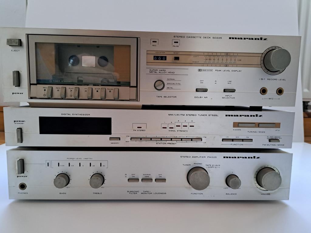 Marantz stereoketen, Enlèvement, Haut-parleurs