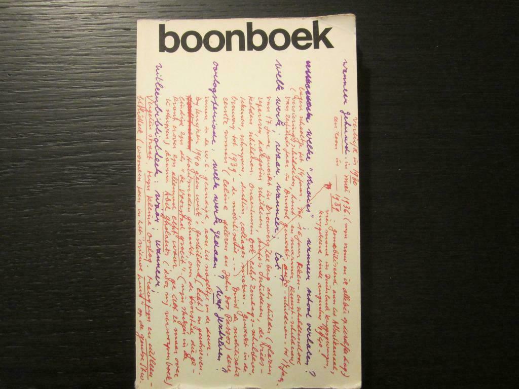 Boonboek   -Julien Weverbergh/Herwig Leus, Enlèvement ou Envoi
