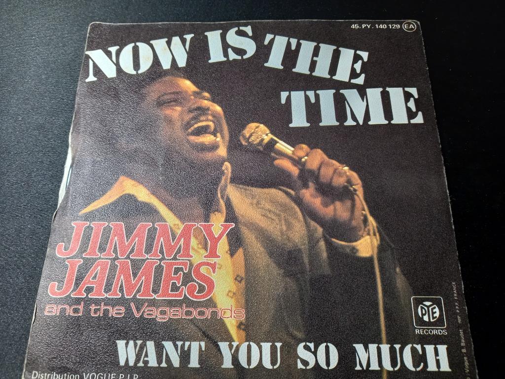 Jimmy James & The Vagabonds – Now Is The Time '7 als nieuw, Cd's en Dvd's, Overige genres, 7 inch, Single, Ophalen of Verzenden