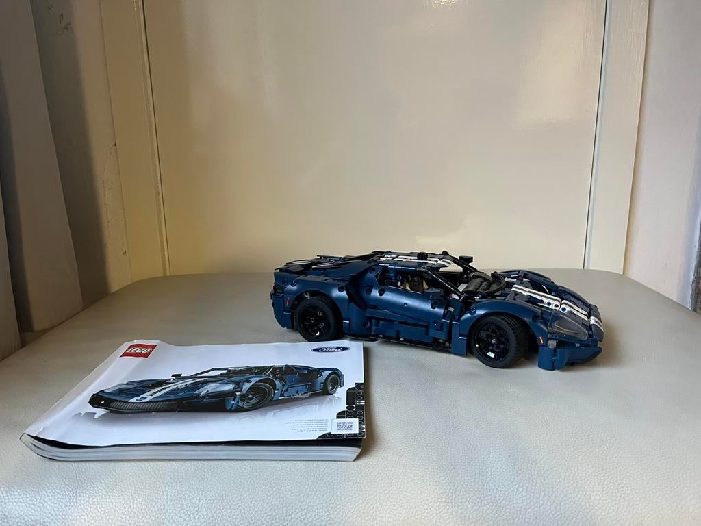 Lego technic ford GT, Ophalen, Zo goed als nieuw, Complete set, Lego