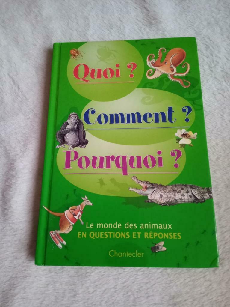Livre comment pourquoi le monde des animaux, Enlèvement ou Envoi