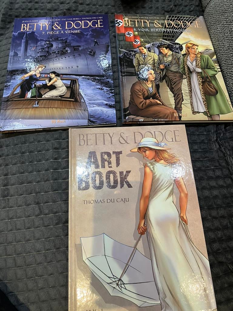 2 BD Betty & Dodge eo + ex-libris numérique + livre d'art, Enlèvement ou Envoi, Neuf