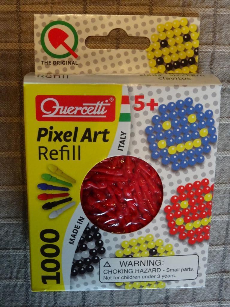 Quercetti Pixel Art pinnen steekparels 1000-delig Nieuw, Kinderen en Baby's, Speelgoed | Educatief en Creatief, Ophalen, Nieuw
