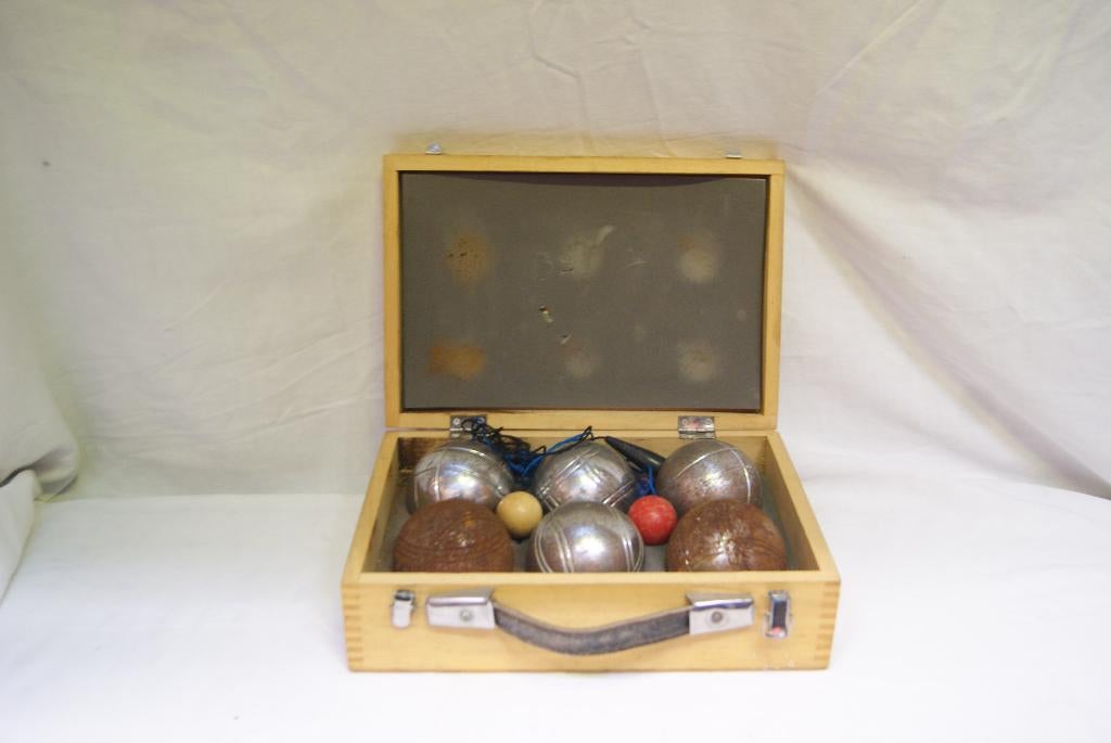 Vintage petanque set., Ophalen of Verzenden