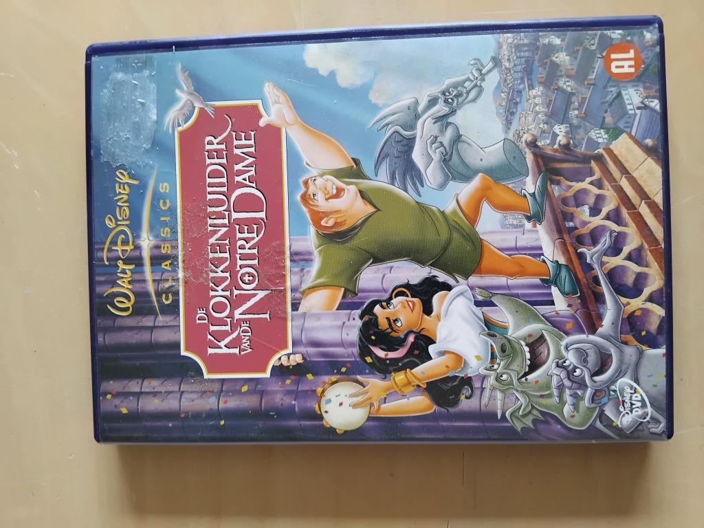 DVD De klokkenluider van de Notre Dame (Disney), Ophalen of Verzenden