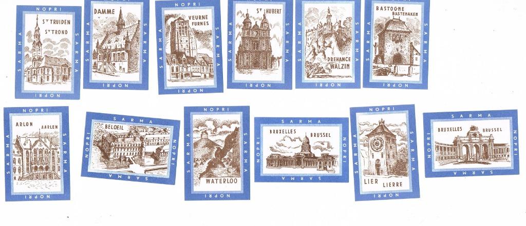 étiquettes assorties, Envoi, Comme neuf, Boîtes ou marques d'allumettes