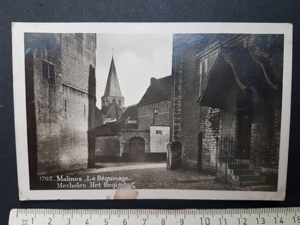 Mechelen Malines Het Begijnhof, Ophalen of Verzenden, 1940 tot 1960, Ongelopen, Antwerpen