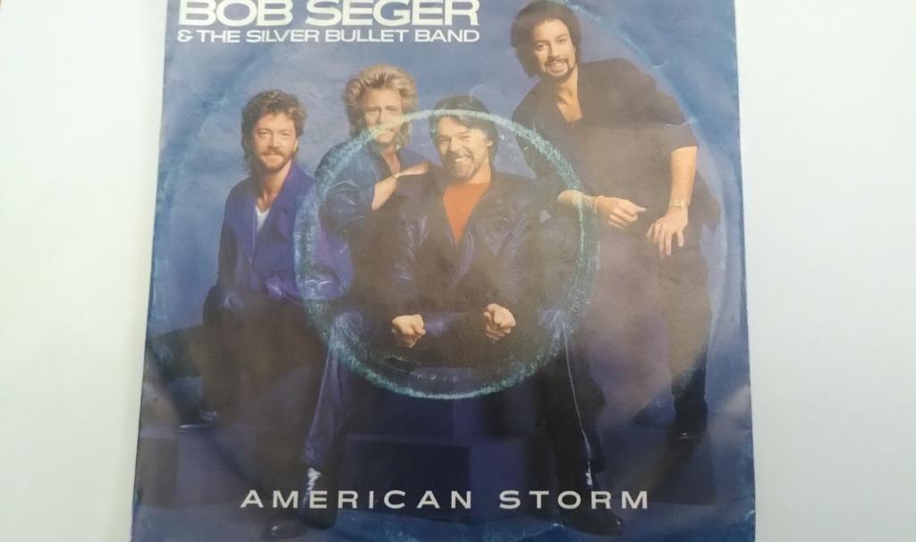 SINGLE BOB SEGER --AMERICAN STORM--, Enlèvement ou Envoi, Utilisé
