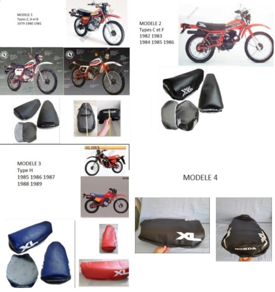 Nieuwe aanpasbare stoelhoes Honda XLS 125, Motoren, Ophalen of Verzenden, Nieuw