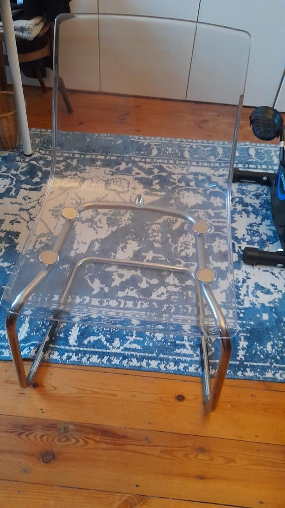 Chaise transparente, Maison & Meubles, Chaises, Enlèvement