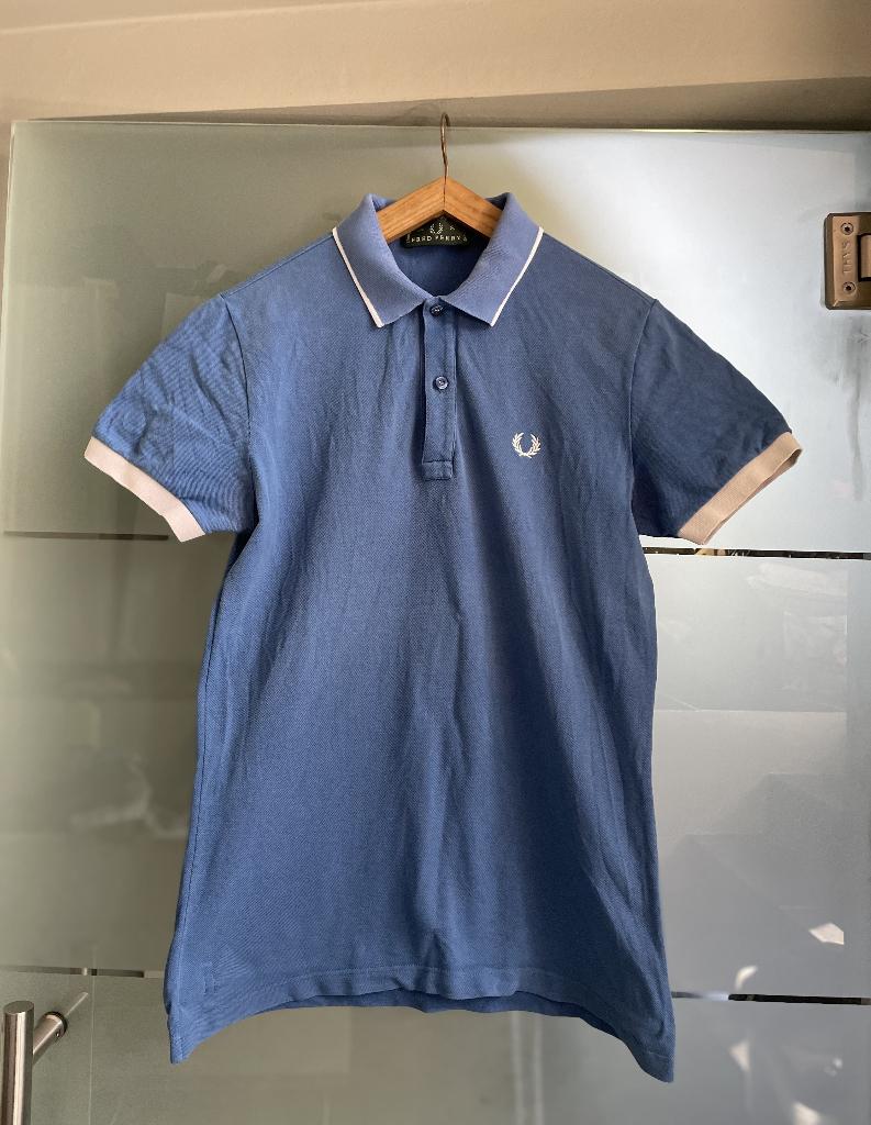 Fred Perry Polo, FRED PERRY, Blauw, Ophalen of Verzenden, Zo goed als nieuw