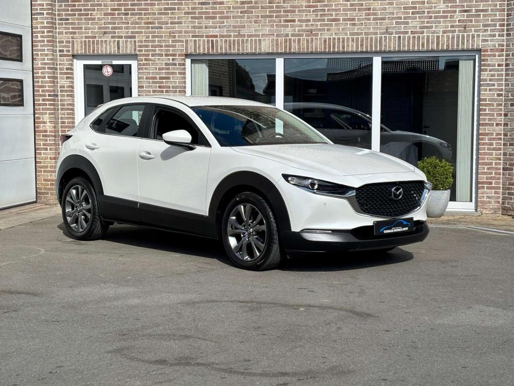 Mazda CX-30 2.0 SKY-X / 360 camera / 46000km / 12m waarborg, Auto's, Voorwielaandrijving, 4 cilinders, Wit, Bedrijf