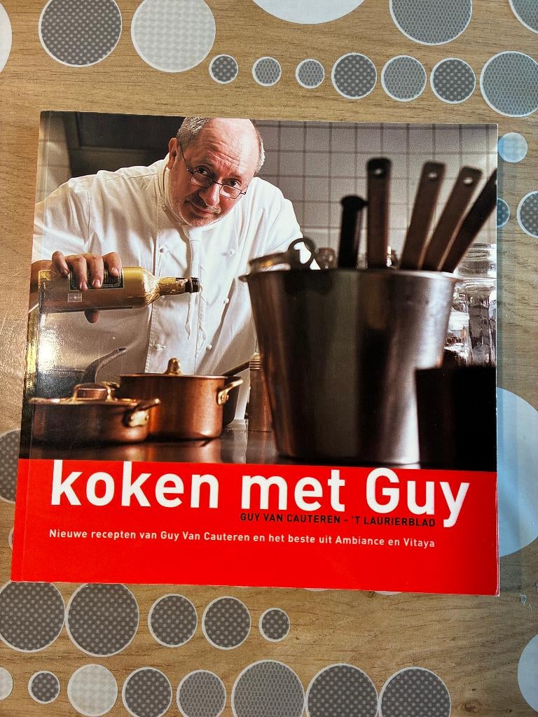 Koken met Guy Van Cauteren, Boeken, Ophalen of Verzenden, Zo goed als nieuw, Guy Van Cauteren