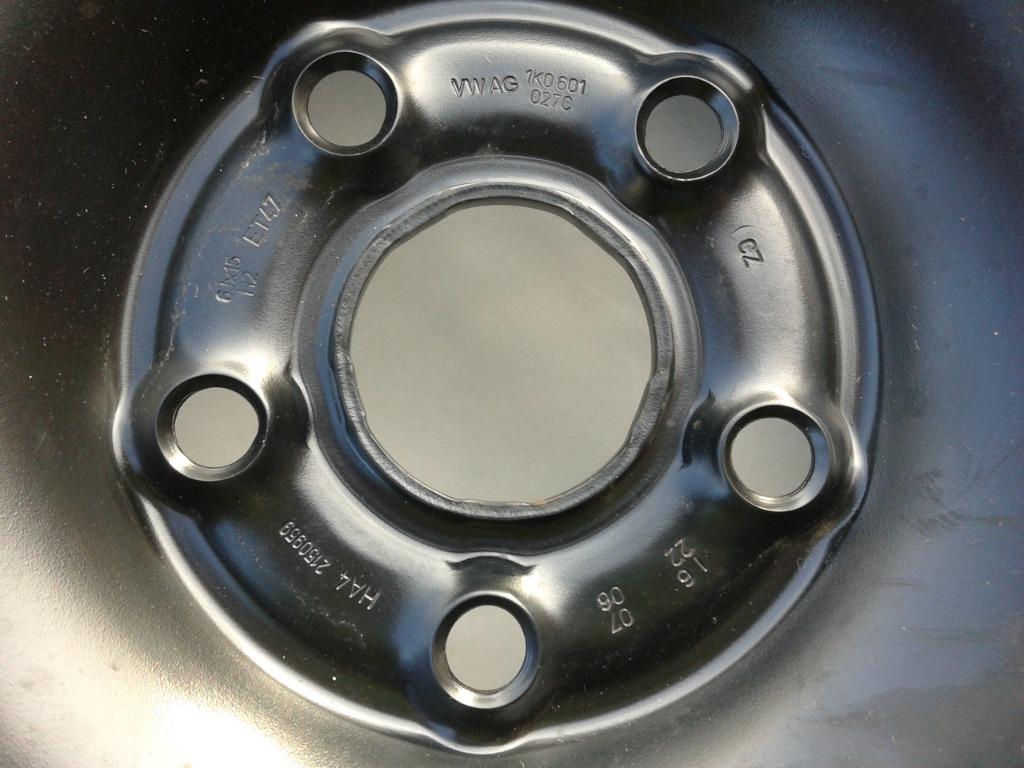 Velg Volkswagen  5 wielbouten 6Jx15 H2 ET47 Nieuw, Ophalen, 15 inch, Velg(en), Nieuw