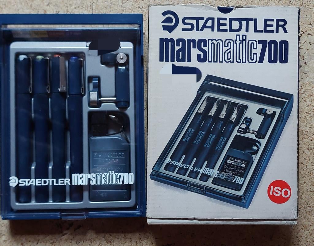 Staedtler tekenpennen jaren 80, Ophalen