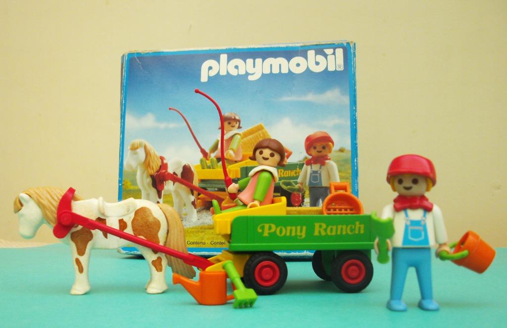 Playmobil vintage Pony Ranch 3713, Ophalen of Verzenden, Gebruikt, Complete set