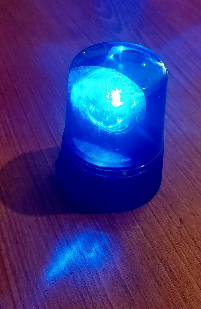Blauw party light, Ophalen of Verzenden, Gebruikt