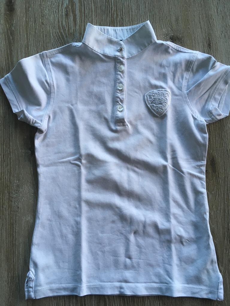 Polo equiline wit maat 128, Dieren en Toebehoren, Gebruikt, Kinderen, Overige soorten, Ophalen of Verzenden