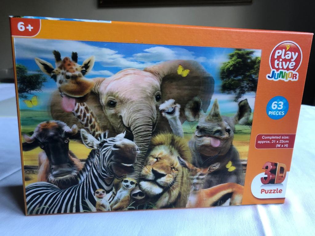 puzzel 3D: Play tive Junior, Ophalen of Verzenden, Zo goed als nieuw, Puzzelen