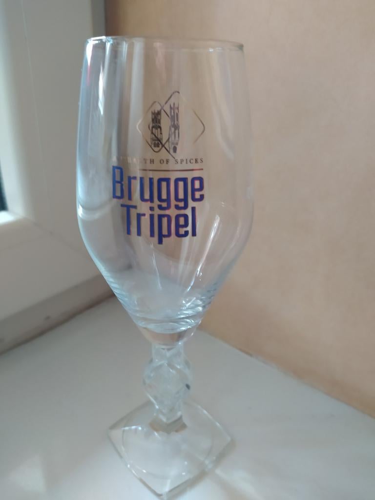 Bierglazen Brugse Tripel, 3 stuks, Verzamelen, Ophalen of Verzenden