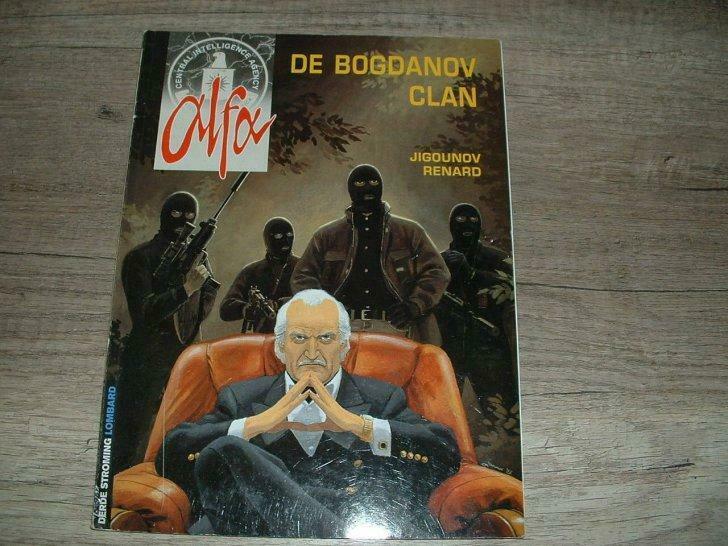 alfa strip nr 2 de bogdanov clan 1e druk, Boeken, Eén stripboek, Ophalen of Verzenden, Gelezen