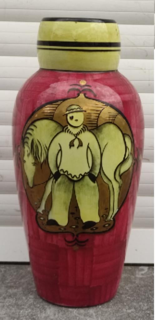 Vase en faience de saint Ghislain, Antiquités & Art, Enlèvement ou Envoi