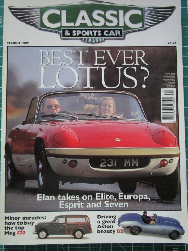 Classic & Sports Car LOTUS, Enlèvement ou Envoi, Utilisé