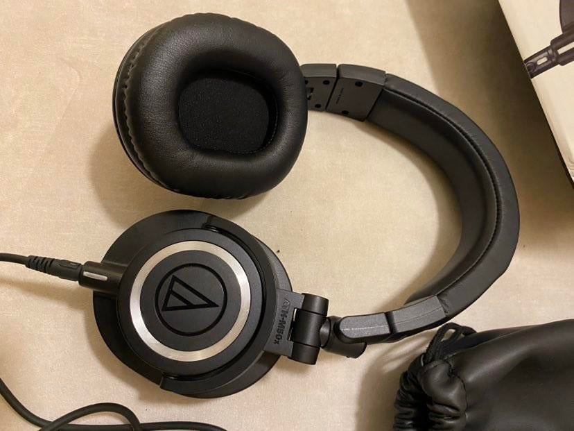 Audio-Technica ATH-M50x koptelefoon - zeer goede staat, Verzenden