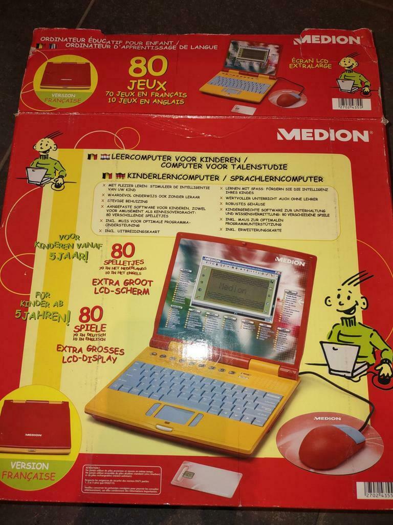 Leercomputer voor kinderen - Medion, Kinderen en Baby's, Ophalen, Nieuw, Taal en Lezen, Met licht