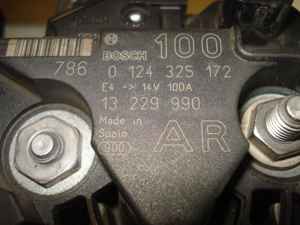 Alternator Opel Astra, Zafira, Vectra, Signum herstel, Verzenden, Gebruikt, Opel
