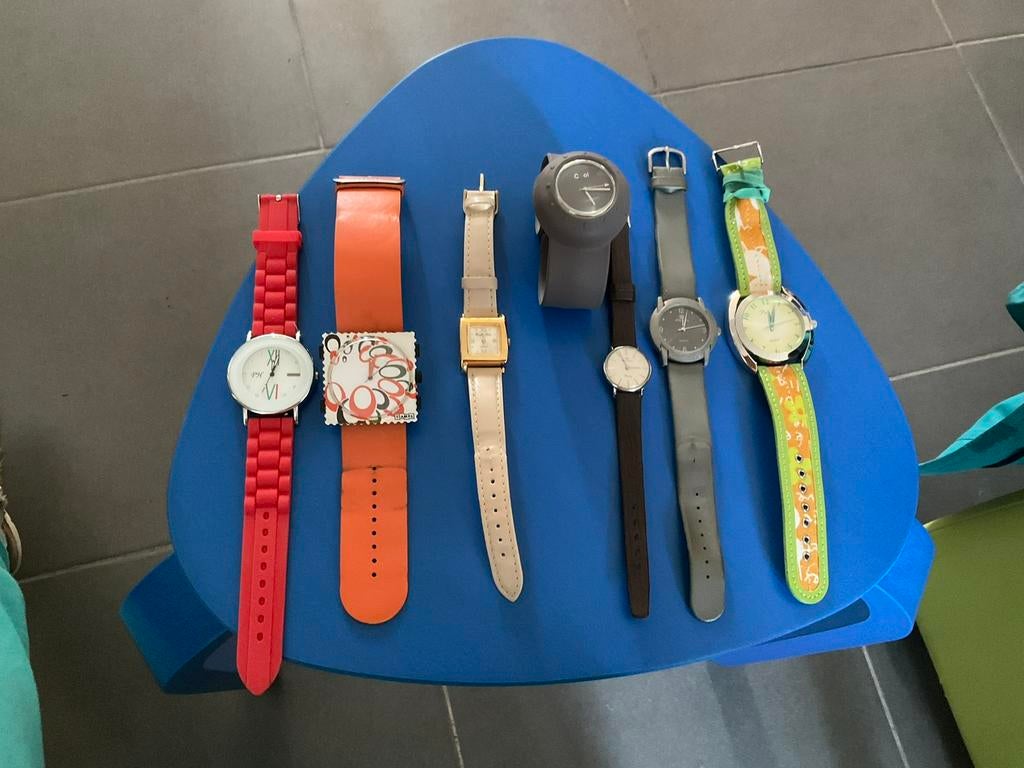 Verschillende horloges, Ophalen of Verzenden, Zo goed als nieuw, Polshorloge, Overige merken